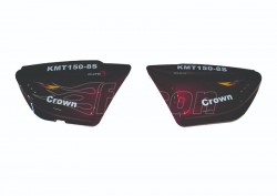 Falcon Crown KMT150-8S  YAN KAPAK TAKIM KIRMIZI